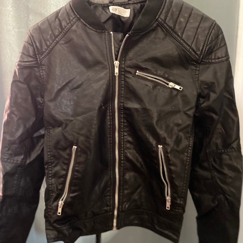 H&M Youth black jacket 12/13